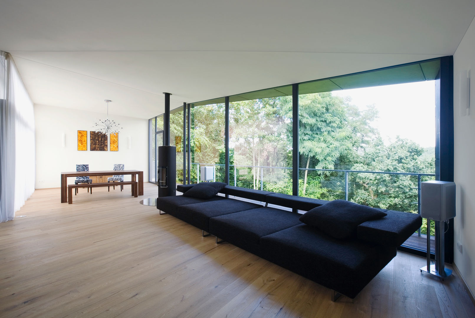 Haus K, Markus Gentner Architekten Markus Gentner Architekten Modern living room