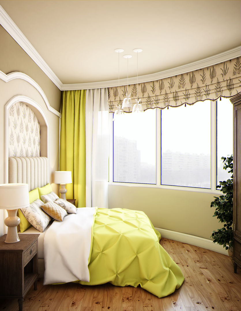 Радость жизни, Marina Sarkisyan Marina Sarkisyan Eclectic style bedroom