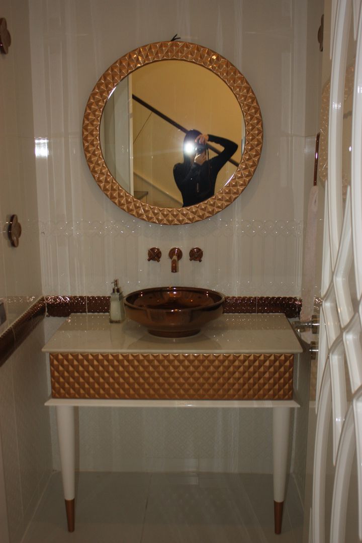 VİLLA-2, AYAYAPITASARIM AYAYAPITASARIM Modern Banyo Aynalar