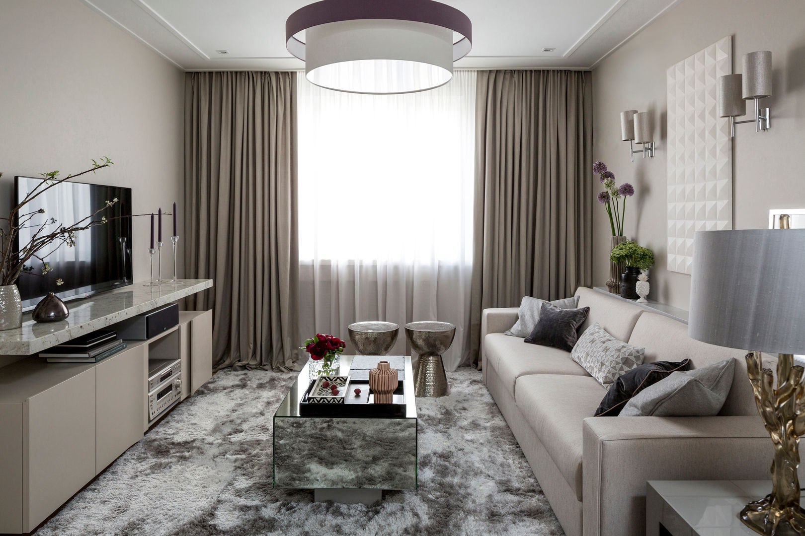 ДИЗАЙН ПРОЕКТ СТУДИИ SUPERIOR INTERIOR, Barcelona Design Barcelona Design Living room