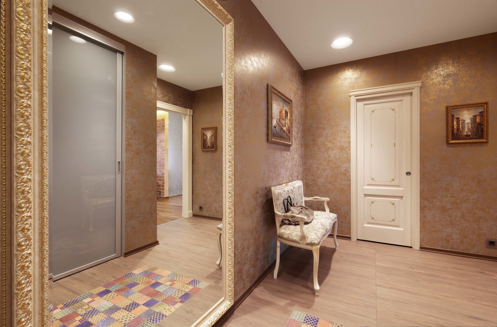 homify Eclectic style corridor, hallway & stairs