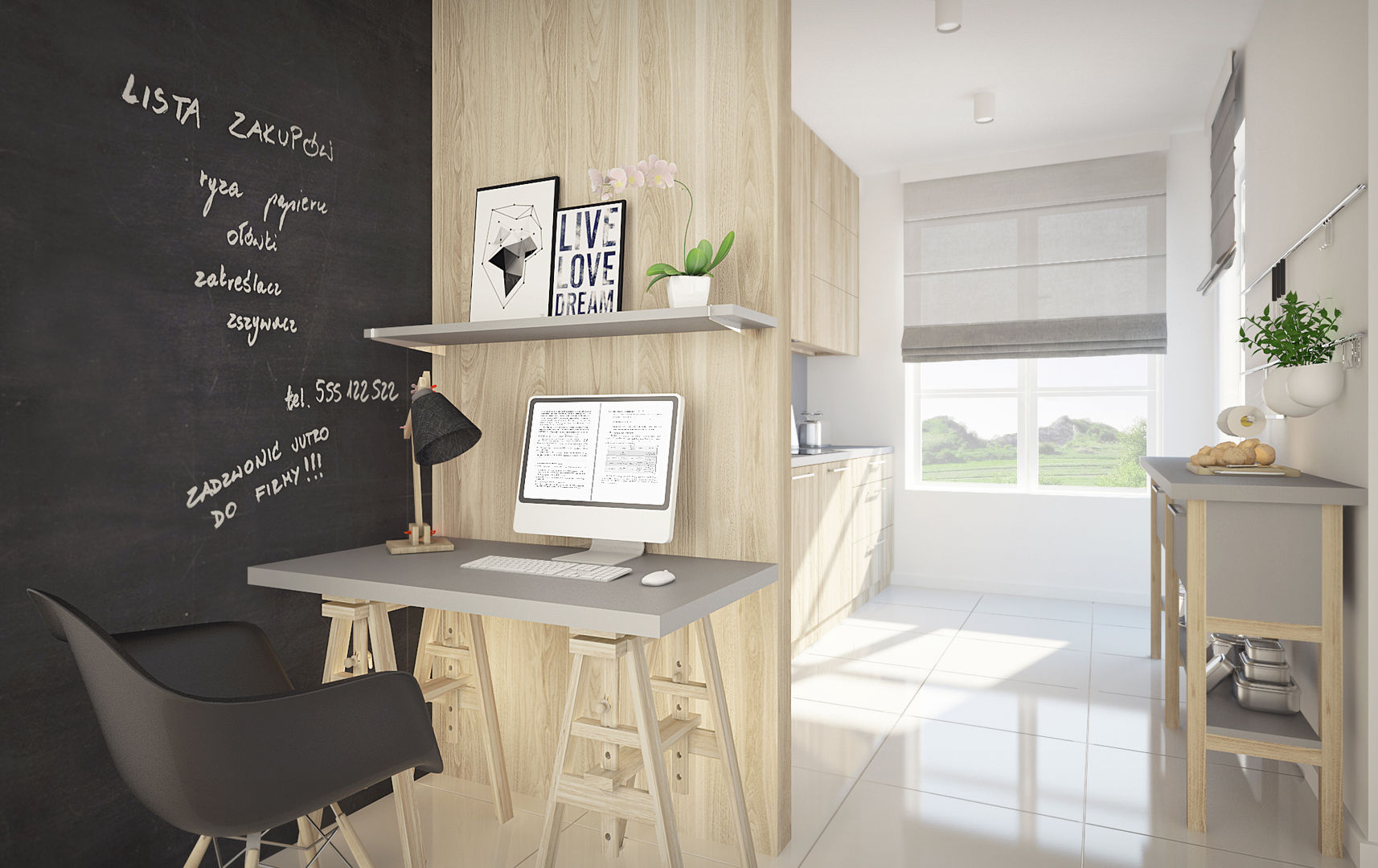 homify Ruang Studi/Kantor Minimalis