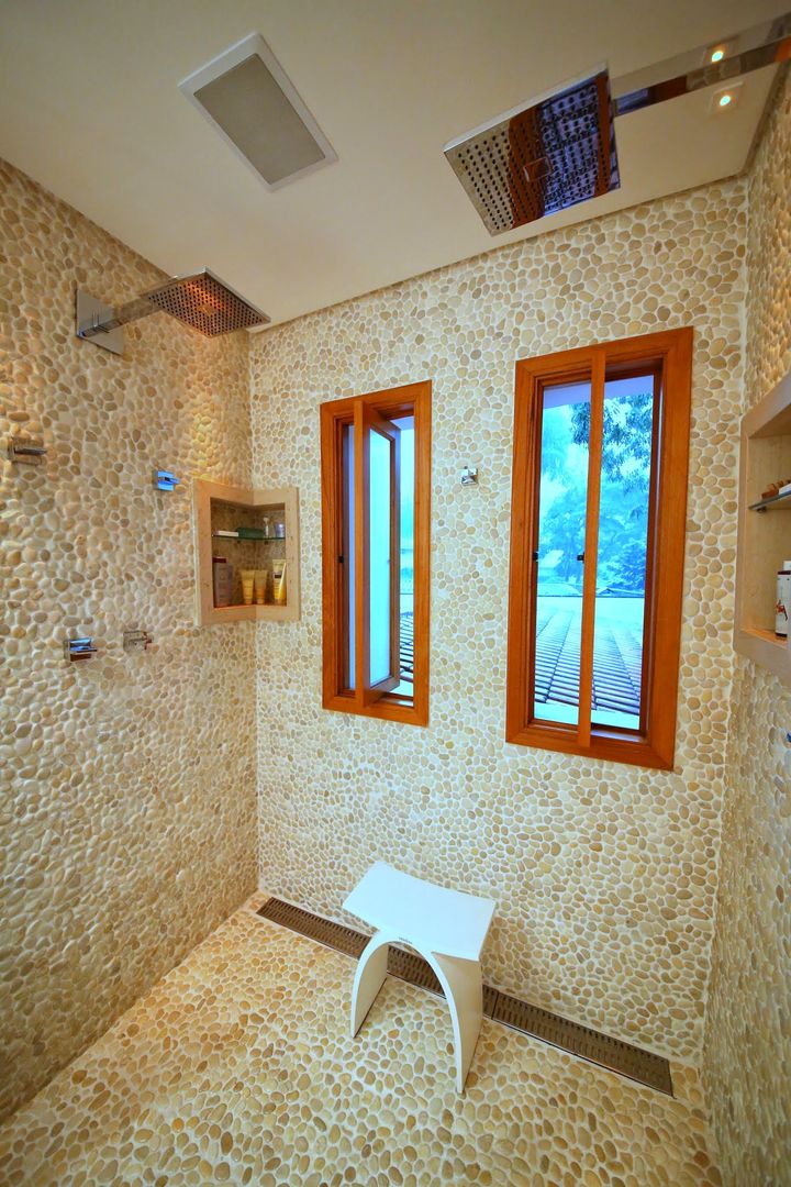 Residência Jardim Marajoara, MeyerCortez arquitetura & design MeyerCortez arquitetura & design Modern bathroom