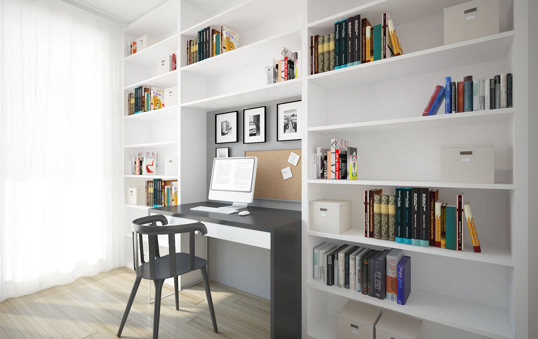 homify Estudios y bibliotecas de estilo minimalista