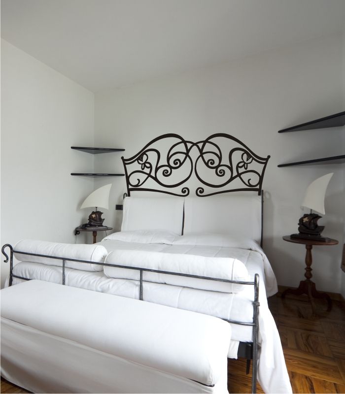 Cabeceros de Cama en Vinilo Decorativos, Visualvinilo Visualvinilo Kamar Tidur Gaya Rustic Beds & headboards