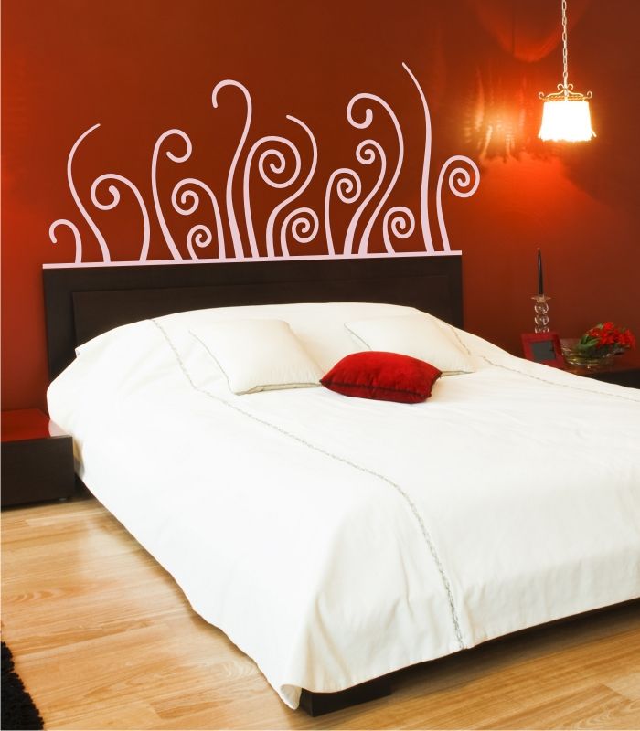 Cabeceros de Cama en Vinilo Decorativos, Visualvinilo Visualvinilo Tropical style bedroom Beds & headboards