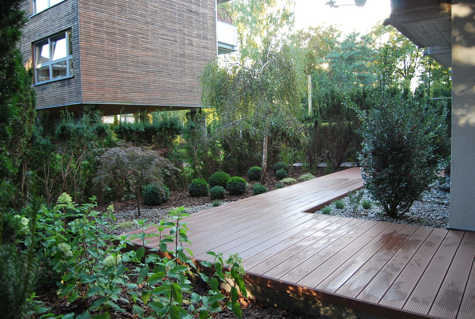 Ogród minimalistyczny ze strefą do medytacji, Ogrody Przyszłości Ogrody Przyszłości حديقة