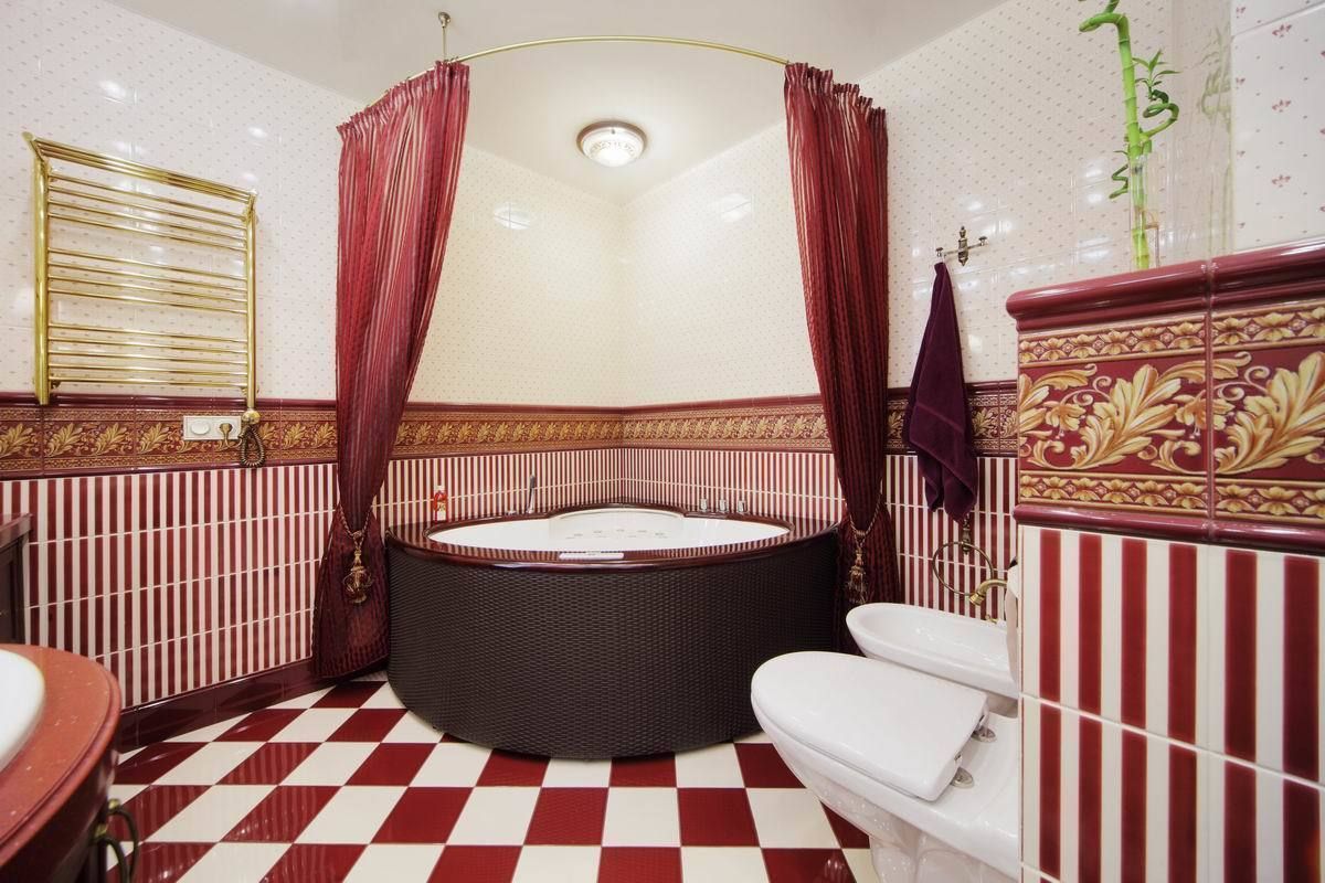 Квартира в Первоуральске, Галина Глебова Галина Глебова Colonial style bathrooms