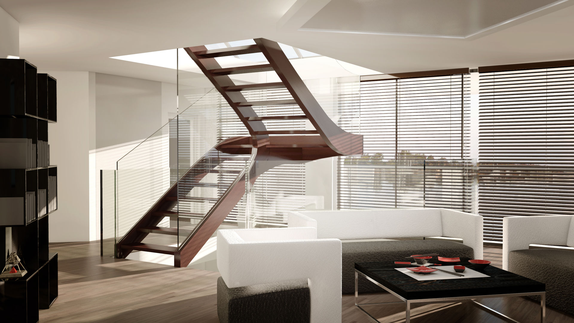 MELBOURNE- Eleganze Wangentreppe aus Holz, Siller Treppen/Stairs/Scale Siller Treppen/Stairs/Scale درج خشب Wood effect