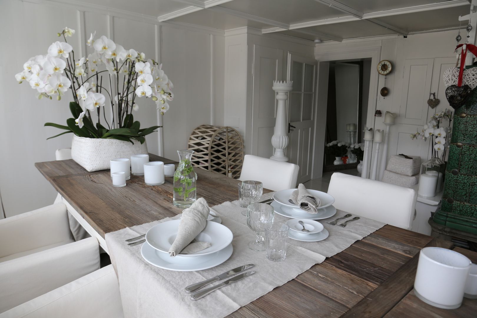 Tischwäsche, secrets of living secrets of living Modern dining room Accessories & decoration