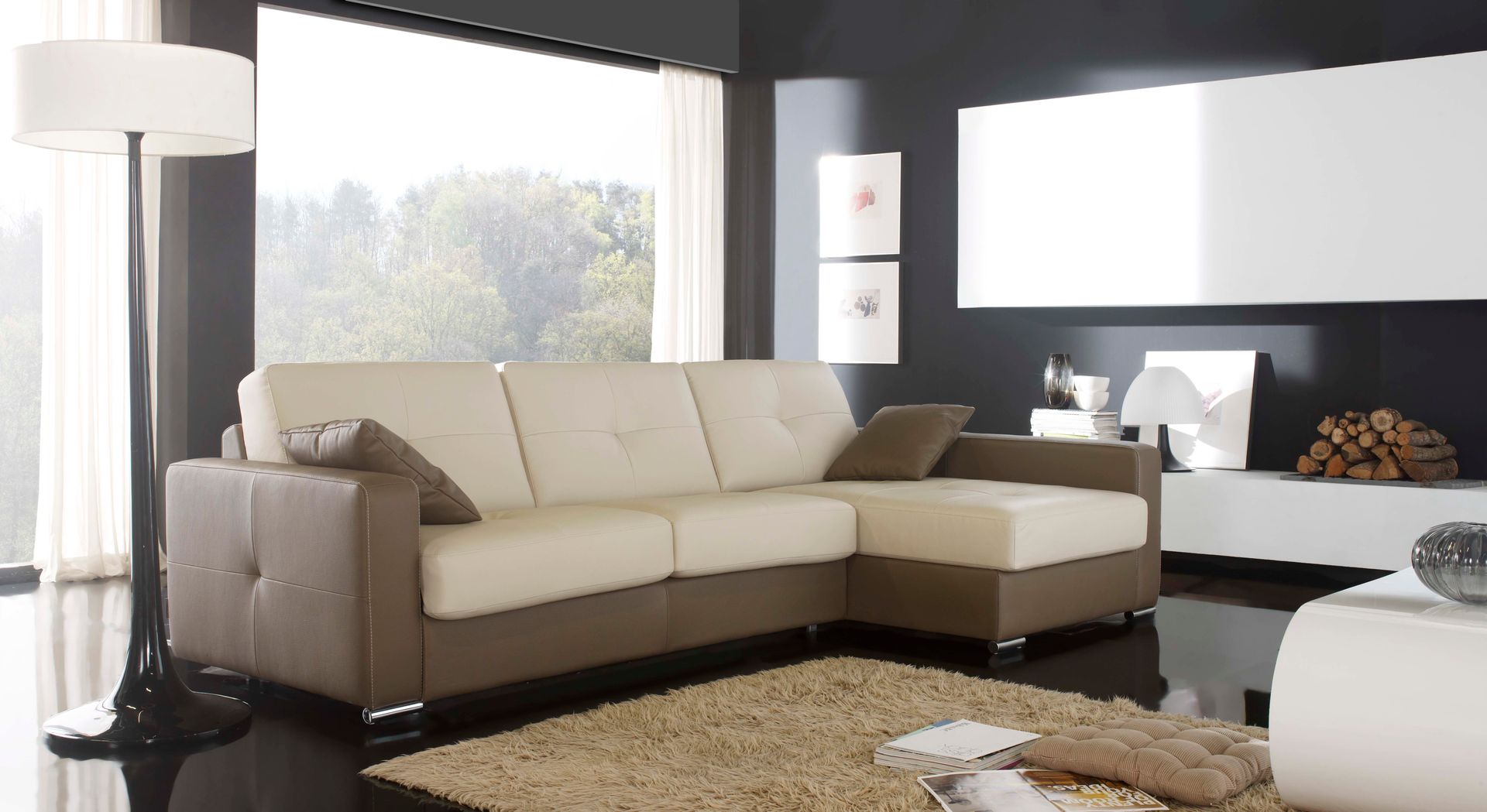 Gamamobel Sofa-Bed: Sleep homify Salones modernos Salas y sillones