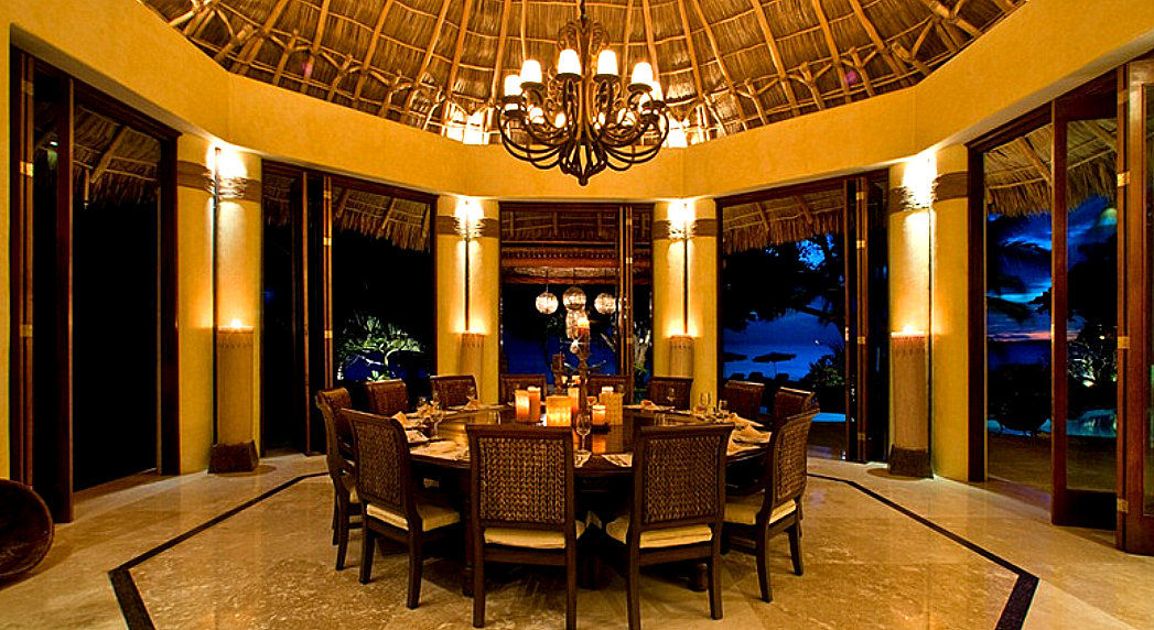 Rancho 3 , BR ARQUITECTOS BR ARQUITECTOS Tropical style dining room