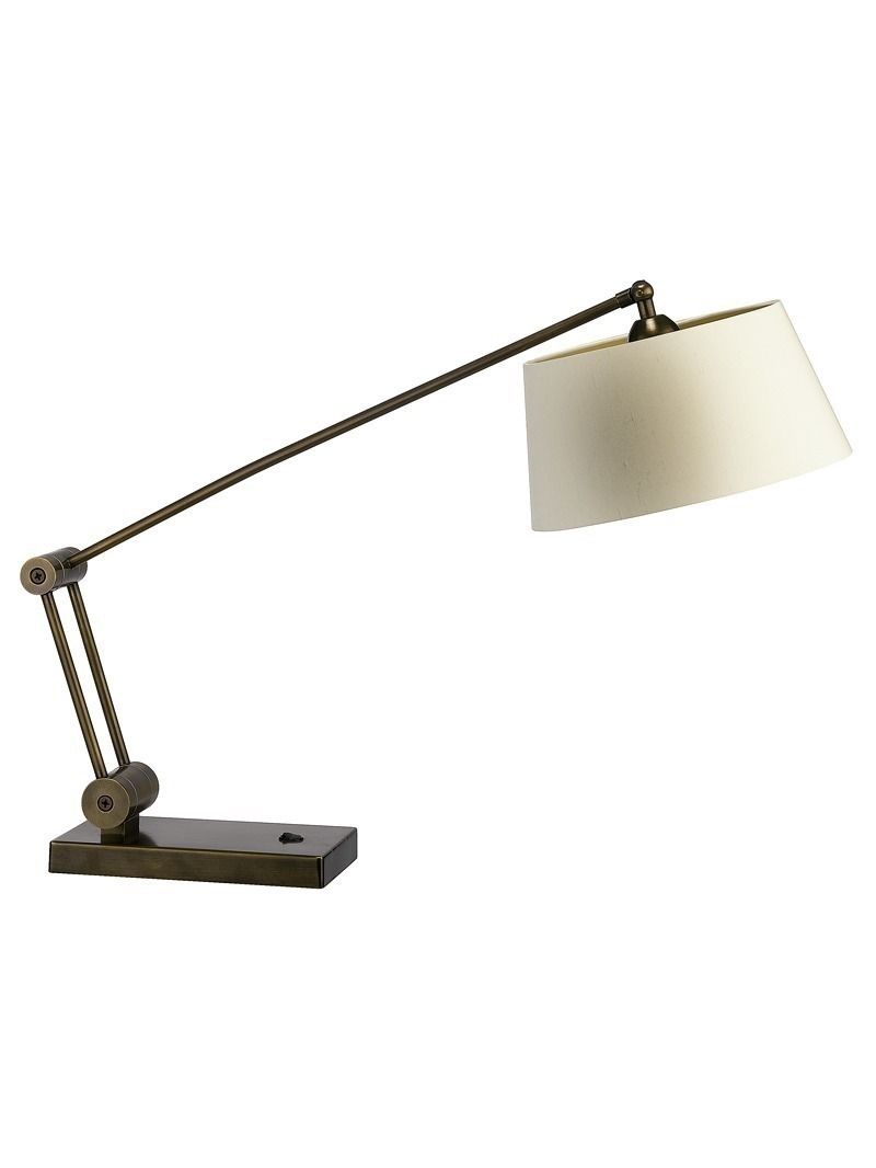 Torun Desk Lamp - Antique Brass Luku Home モダンデザインの 書斎 照明