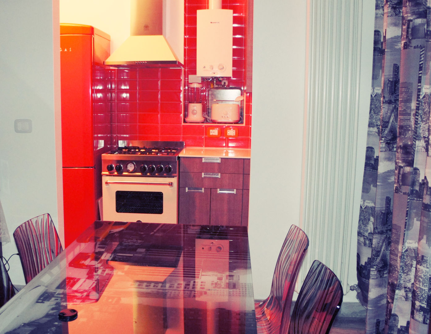 A Milano 60 mq :obiettivo massimo confort con soluzioni d’arredamento e finiture personalizzate, Marzia Bettoli Interior Designer Marzia Bettoli Interior Designer Eclectic style dining room