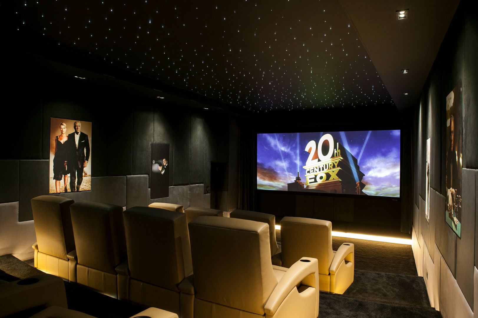 007 Home Cinema, Finite Solutions Finite Solutions Modern Media Room