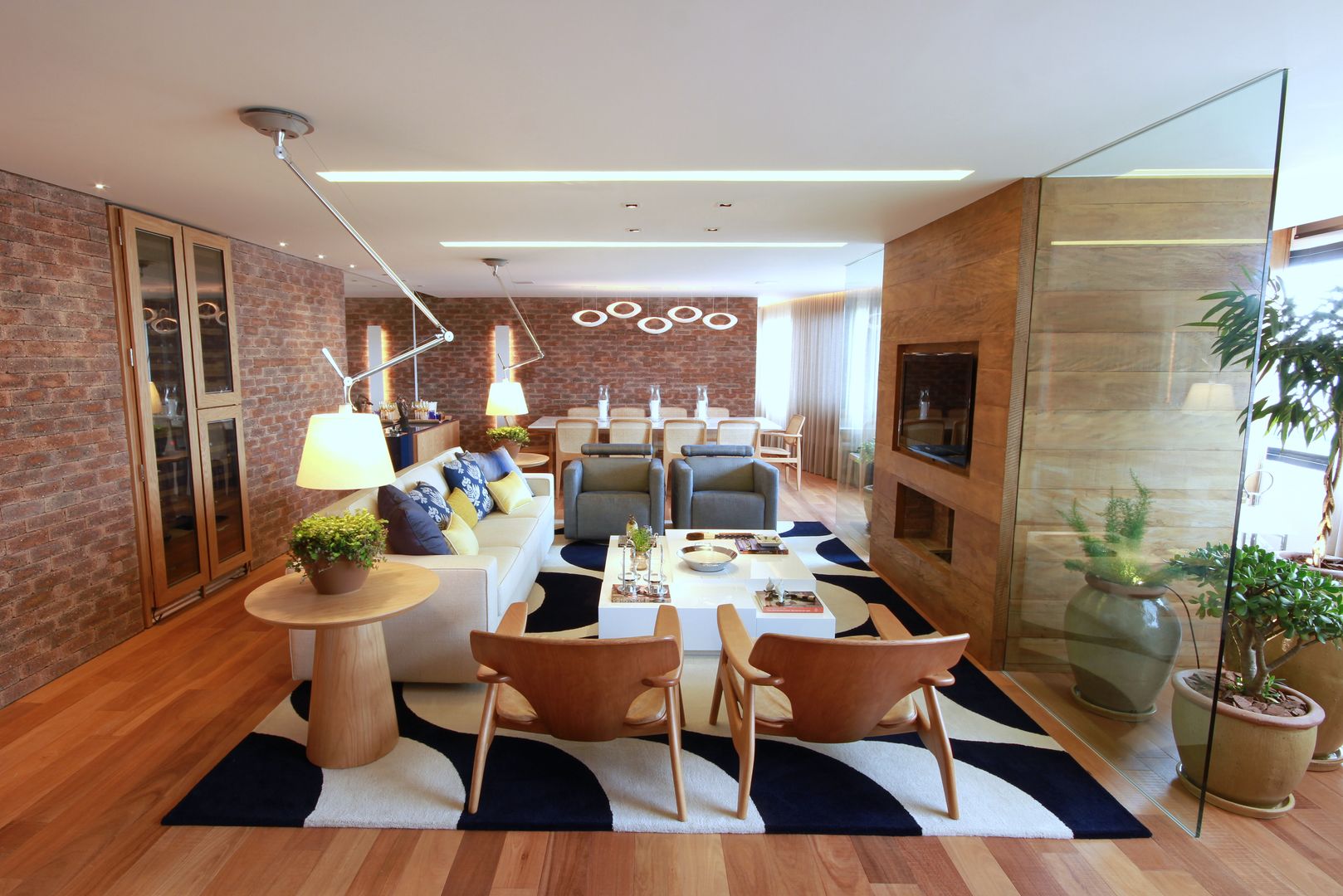 Morumbi, MeyerCortez arquitetura & design MeyerCortez arquitetura & design Modern living room