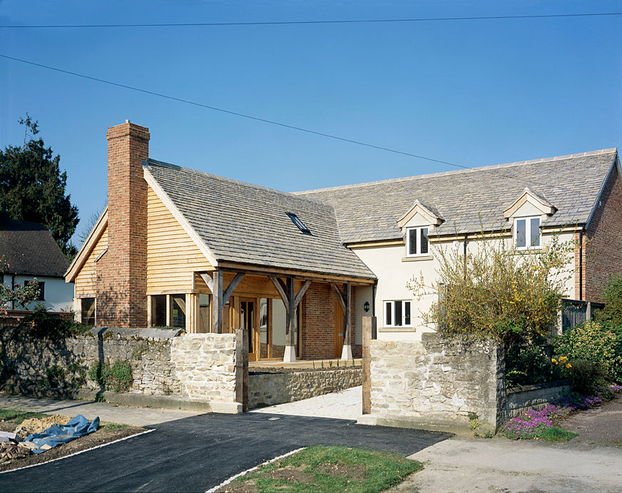 House in Old Marston, Oxford., Jessop and Cook Architects Jessop and Cook Architects Rumah Gaya Rustic