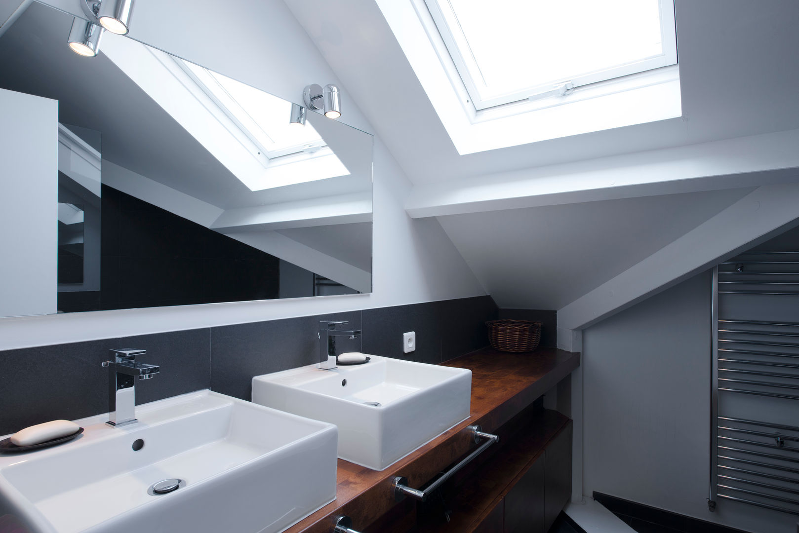 Maison individuelle Le Chesnay, Hélène de Tassigny Hélène de Tassigny Modern bathroom