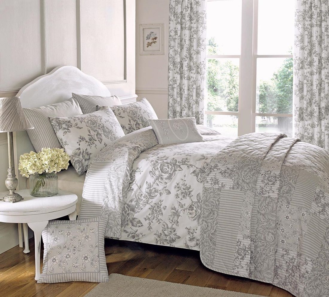 Design Malton Slate Grey Century Mills Спальня в классическом стиле Аксессуары и декор