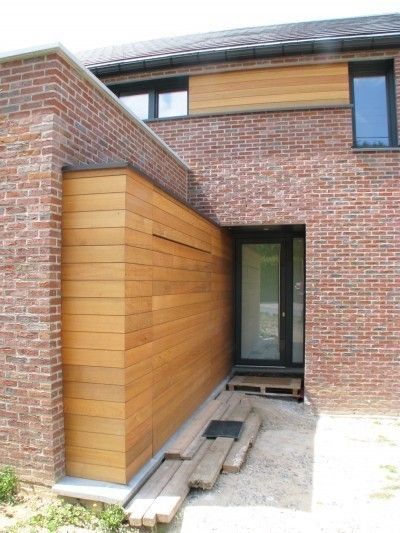 Maison passive en Hainaut, dune Architecture sprl dune Architecture sprl Casas estilo moderno: ideas, arquitectura e imágenes