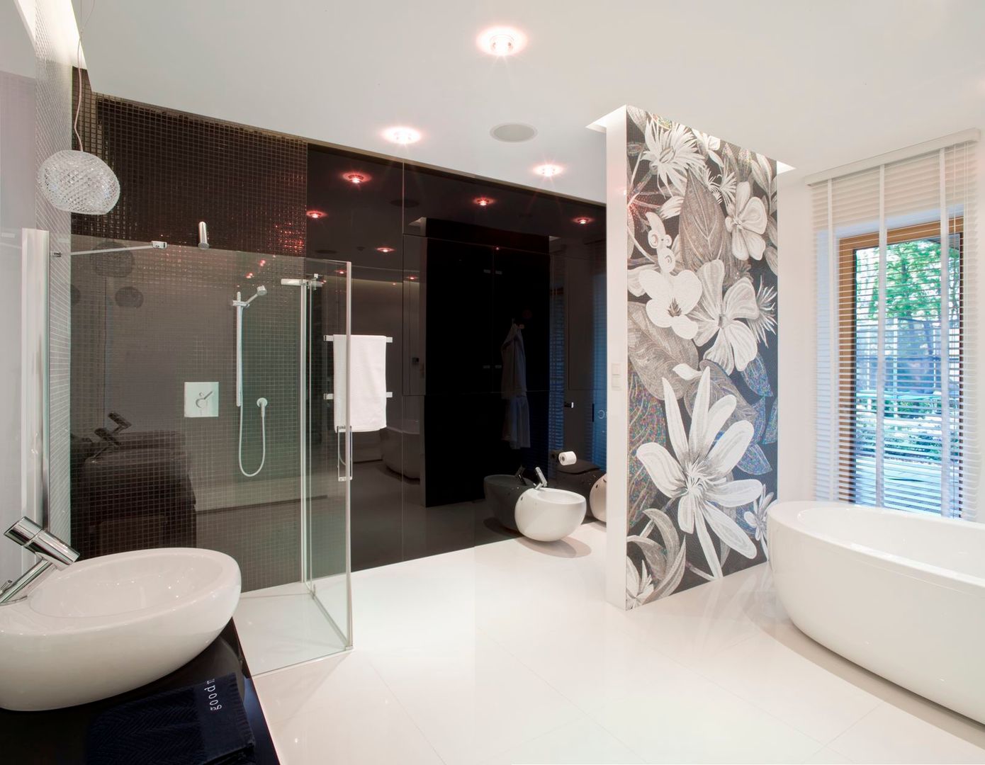 Dom - Konstancin, Ndesign Ndesign Eclectic style bathroom