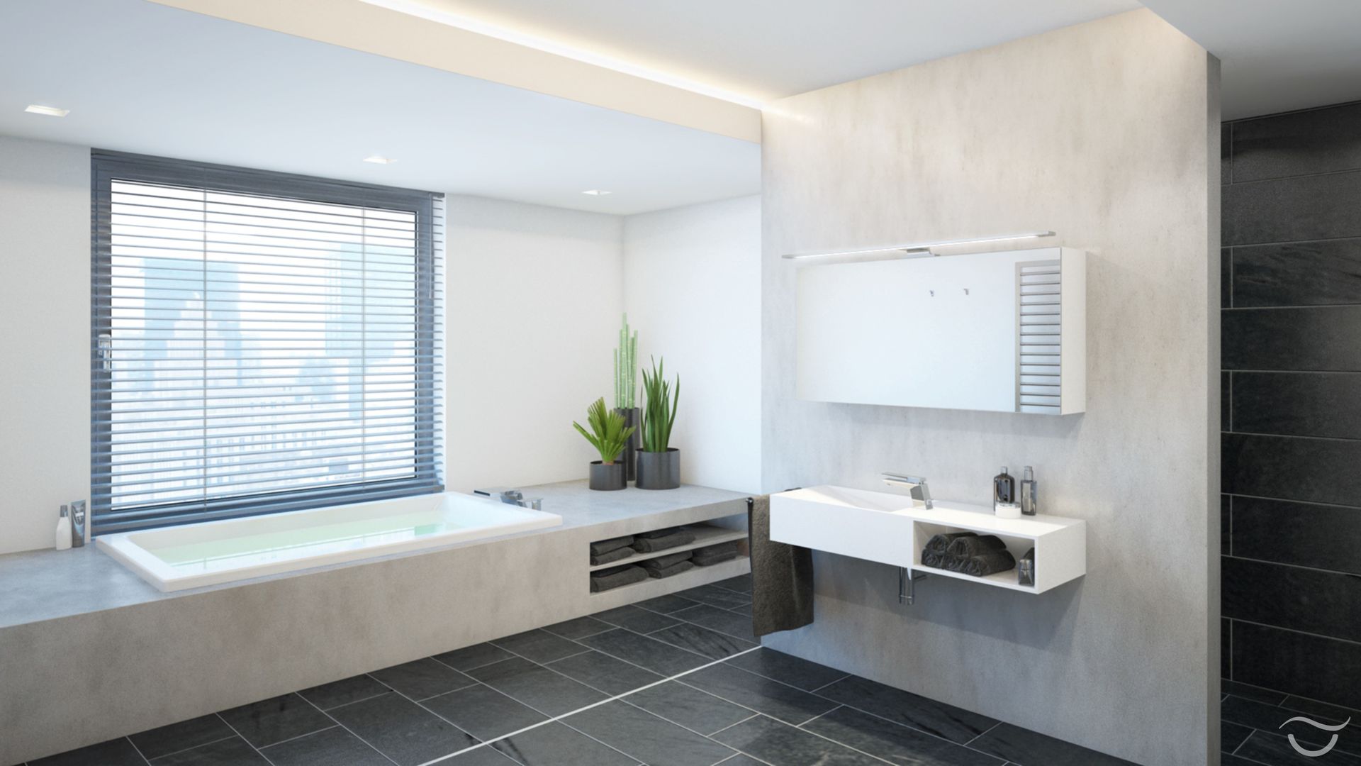 homify Minimalist style bathroom