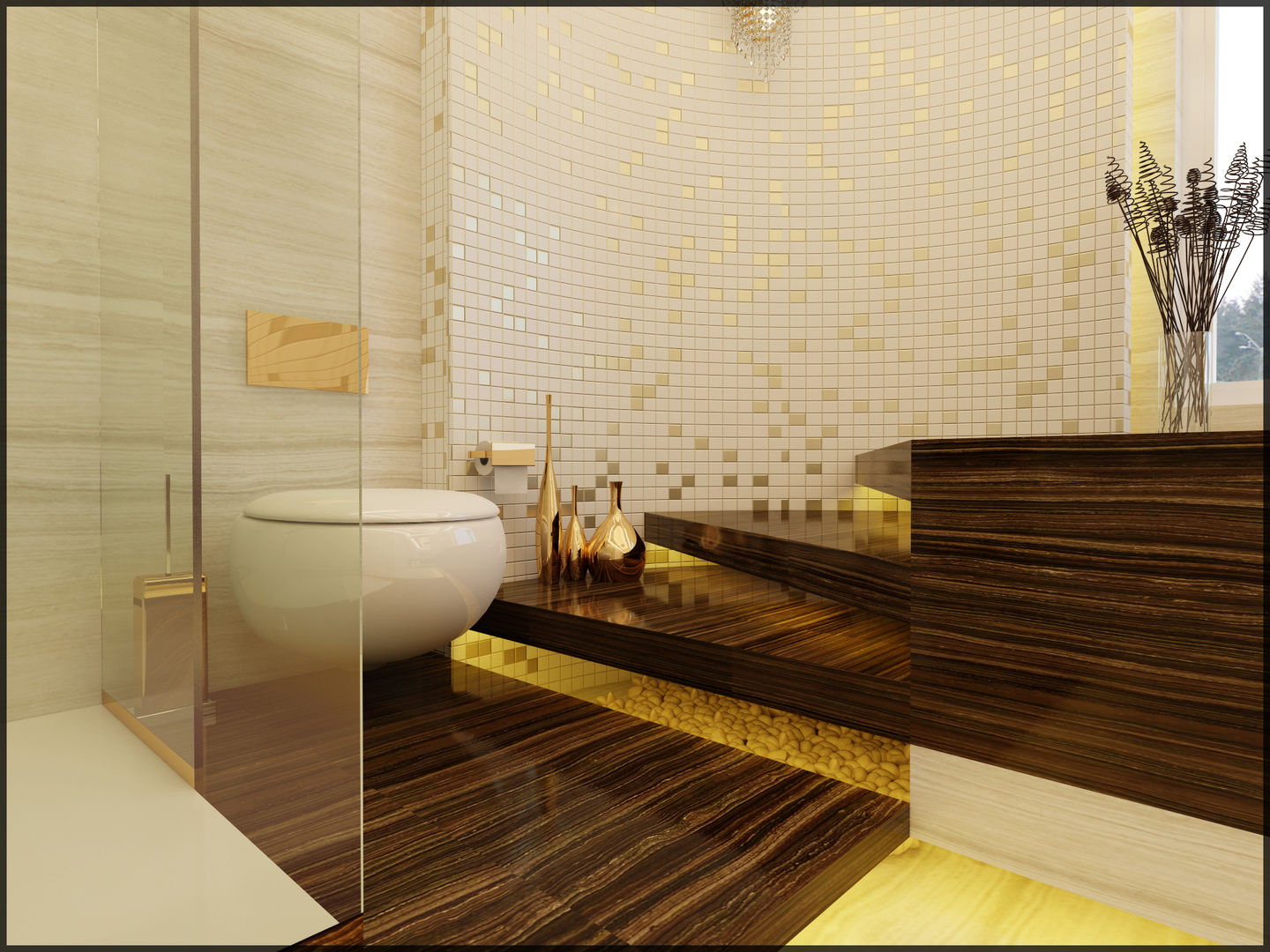 homify Modern bathroom