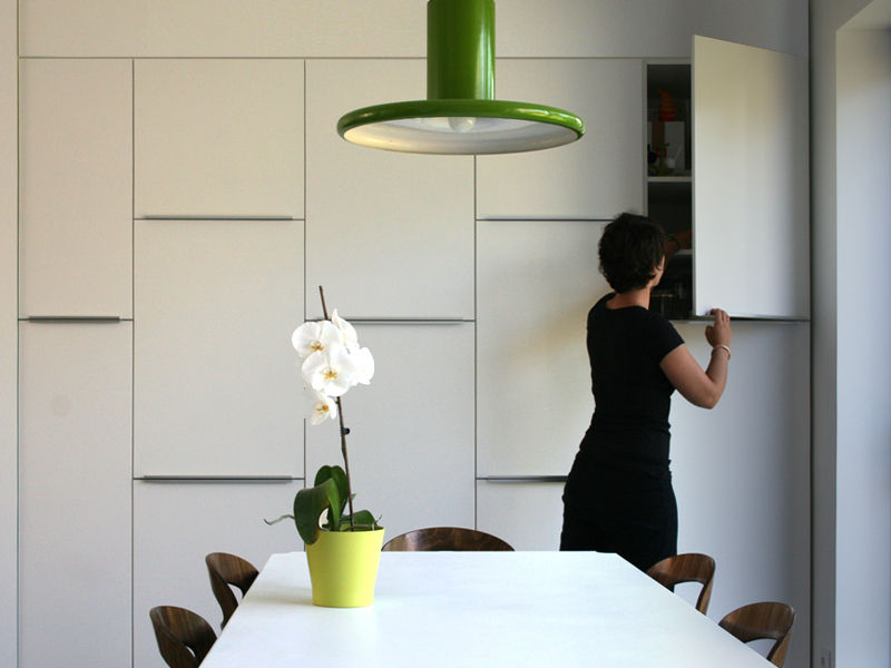 RÉNOVATION 80, PIERRE BRIAND ARCHITECTE PIERRE BRIAND ARCHITECTE Kitchen