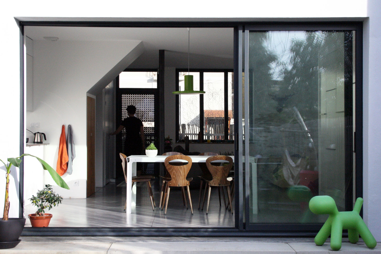 RÉNOVATION 80, PIERRE BRIAND ARCHITECTE PIERRE BRIAND ARCHITECTE Dining room