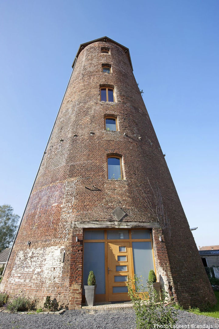 Réhabilitation d’un ancien moulin à vent en habitation - Hainaut - Belgique, Draw&dO Draw&dO