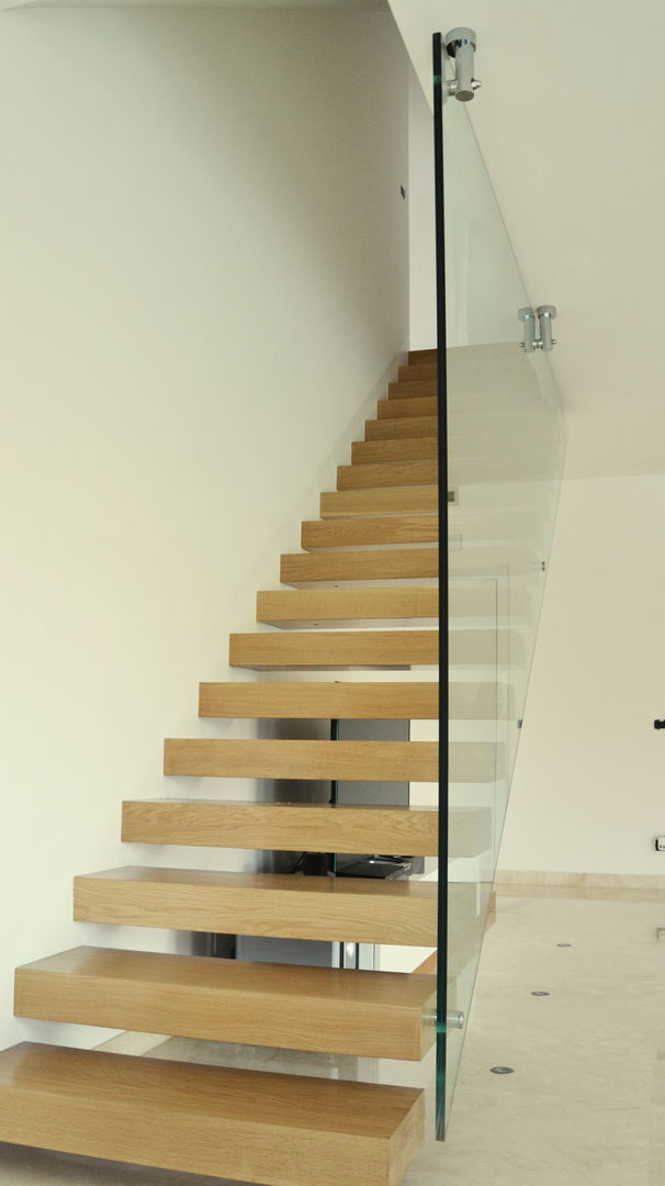 Family House, Lucia D'Amato Architect Lucia D'Amato Architect Escaleras Escaleras