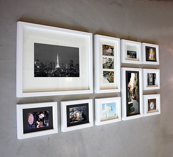 갤러리처럼 멋진 포토월, A.MONO Co,.LTD. A.MONO Co,.LTD. Walls Pictures & frames