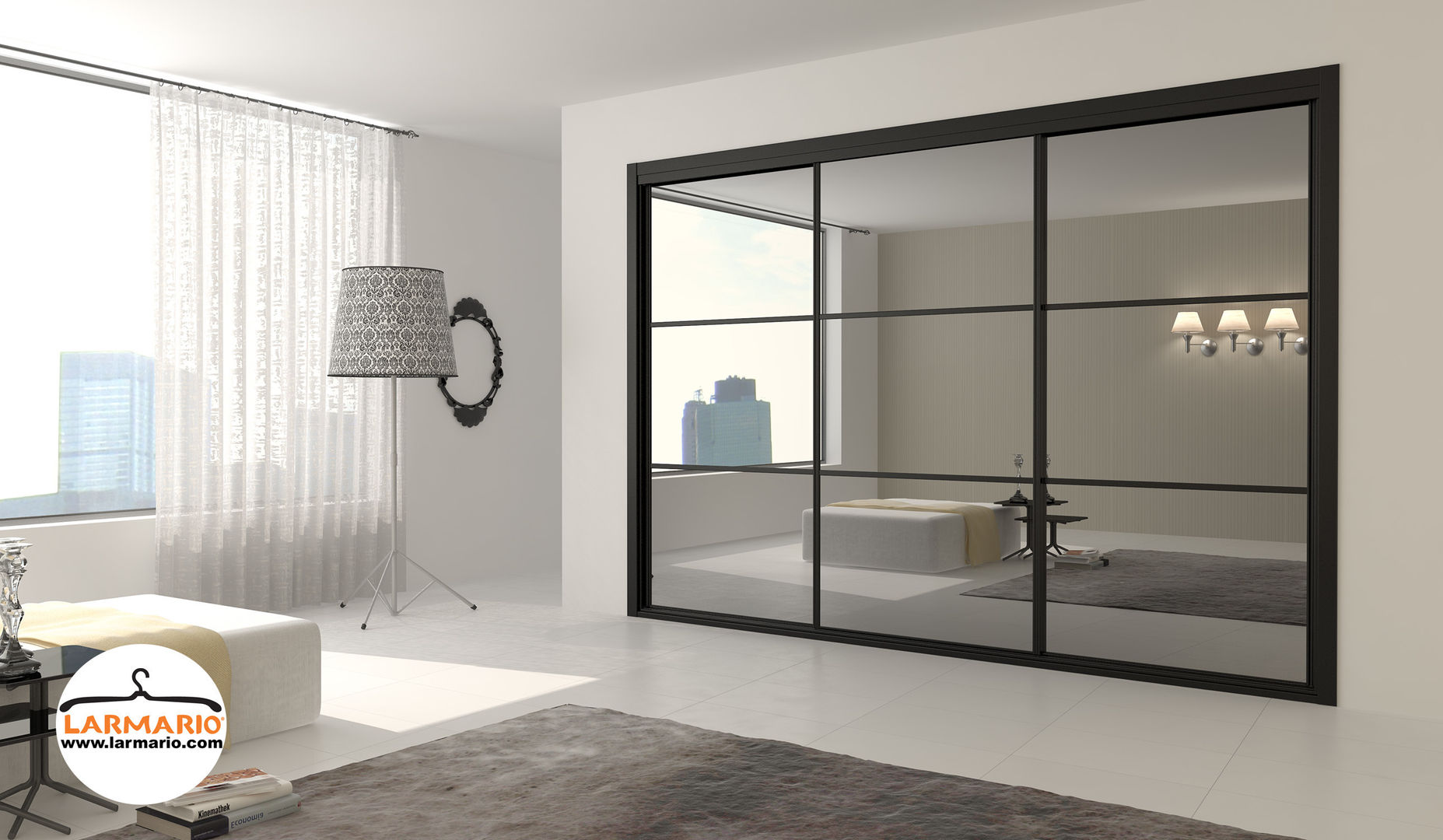 LARMARIO : VESTIDORES DE HOGAR , macarenaromero macarenaromero Modern style bedroom Wardrobes & closets