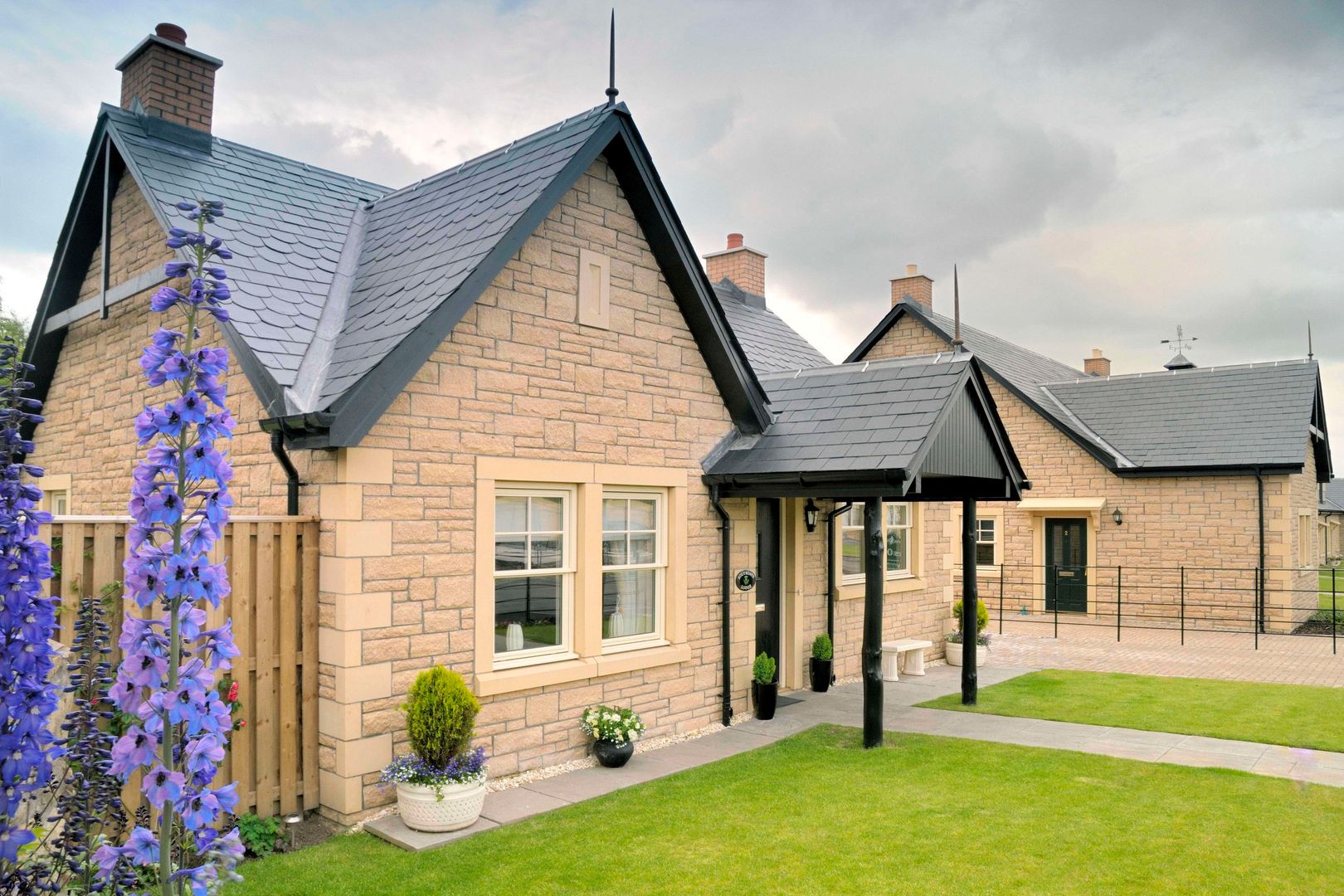 Exterior Aitken Turnbull Architects Rustic style houses