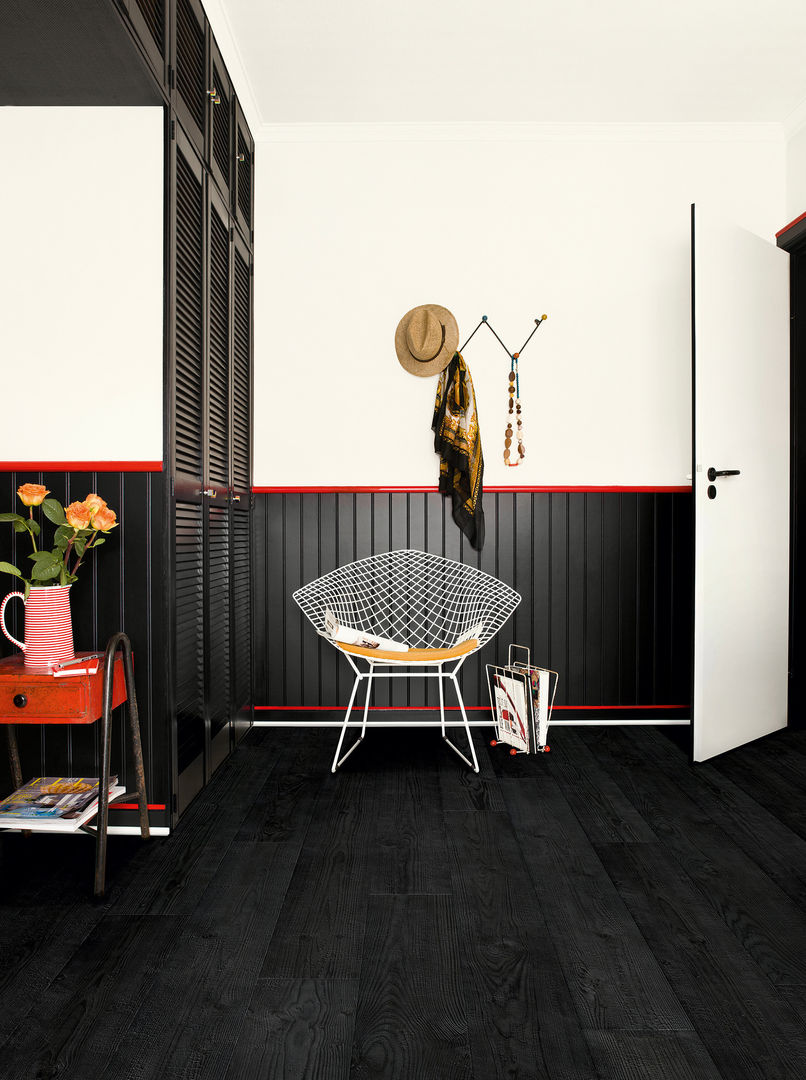 Burned Planks Quick-Step Dinding & Lantai Modern Wall & floor coverings