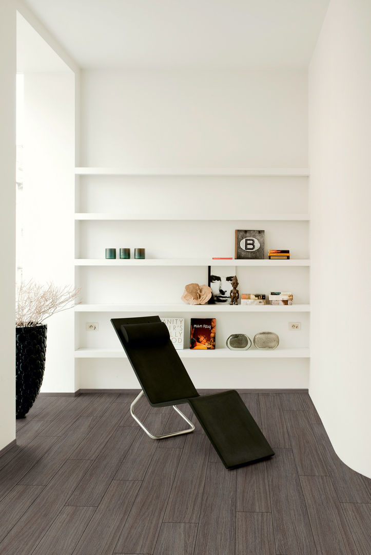 Ceruse Oak Grey Brown Quick-Step Moderne Wände & Böden Wand- und Bodenbeläge