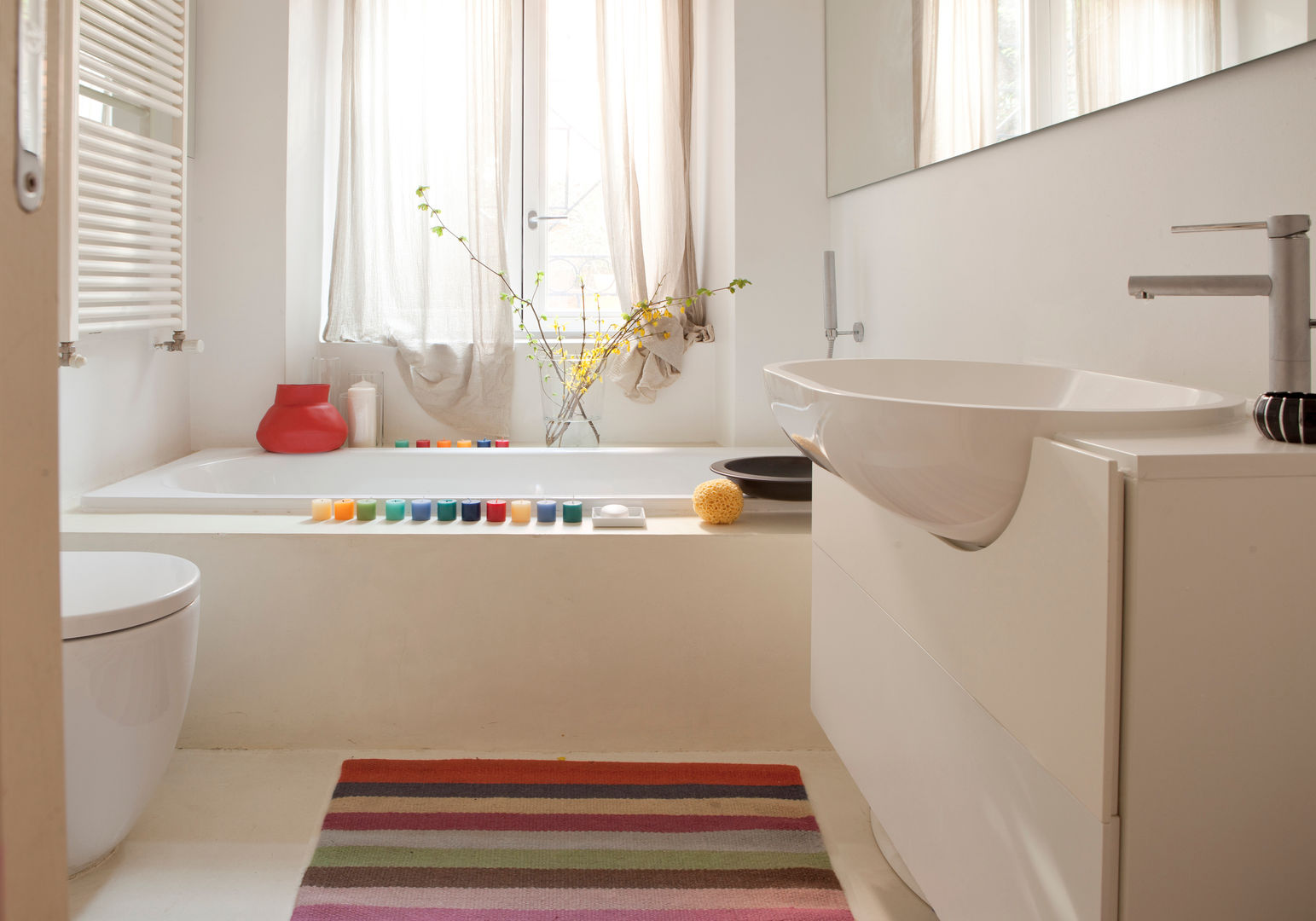 casa PT, davide petronici | architettura davide petronici | architettura Modern Bathroom