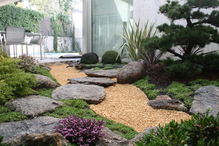 Jardin japones con Niwaki, Jardines Japoneses -- Estudio de Paisajismo Jardines Japoneses -- Estudio de Paisajismo Zen garden