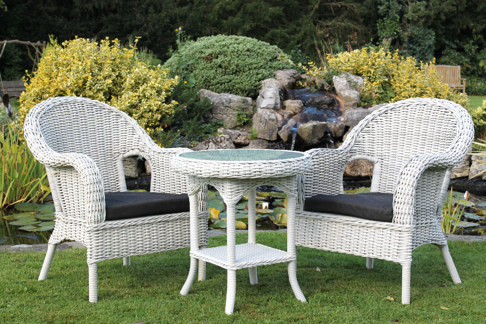 Madrid Bistro Set Garden Furniture Centre 모던스타일 정원 가구