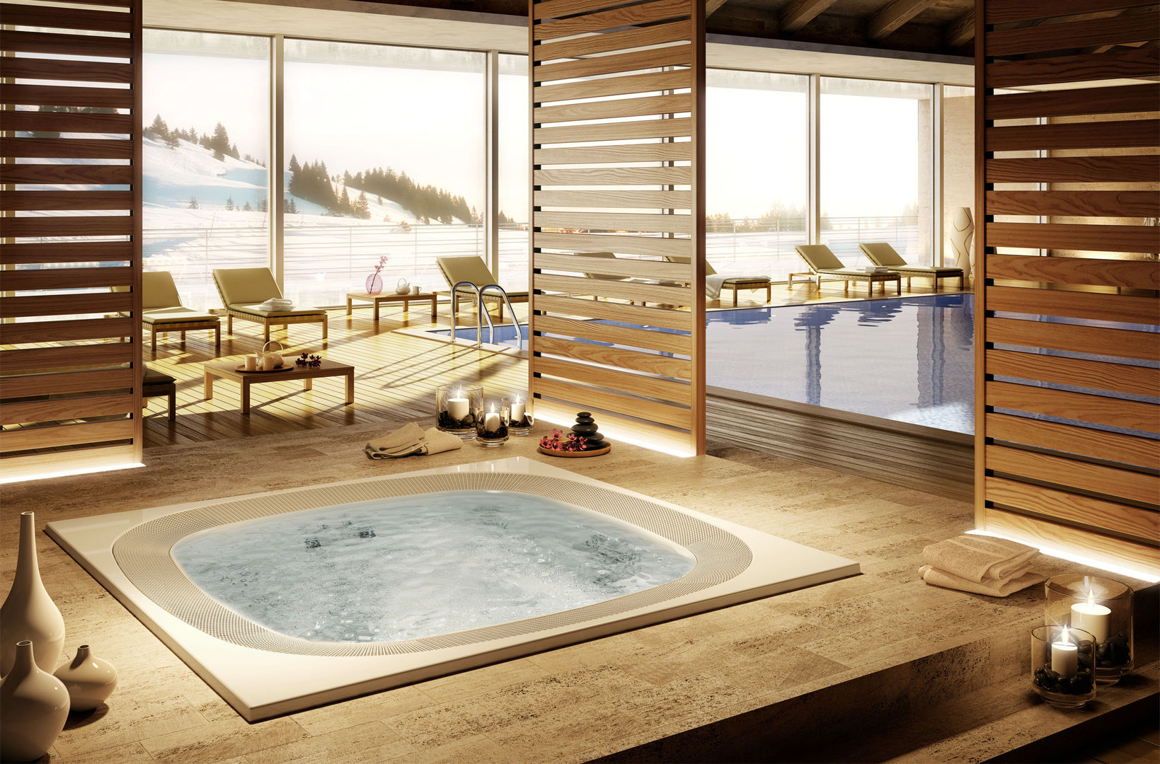 Enjoy Maxi Spa designed for Jacuzzi DNA |design by Kaluderovic & Condini| Moderner Spa Pool & Spa Zubehör