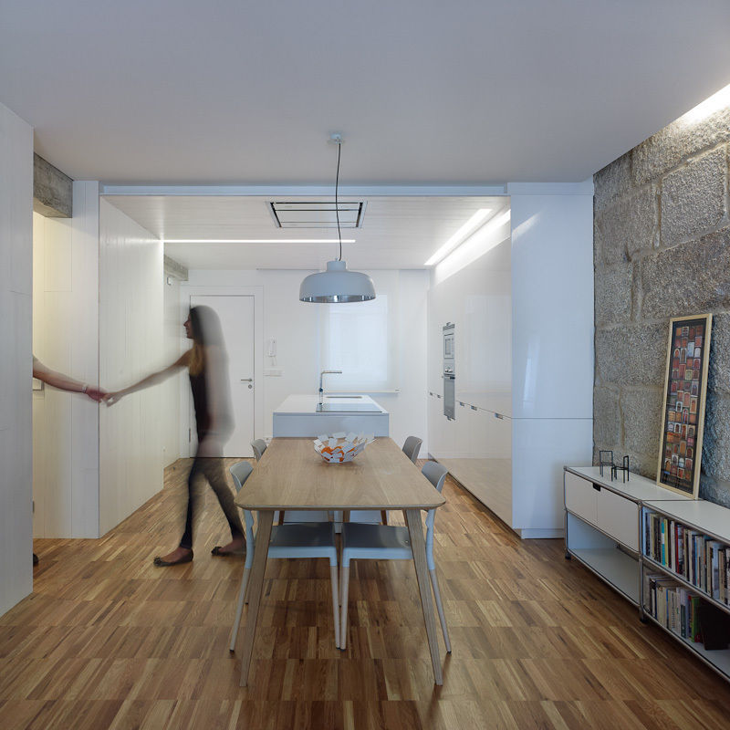 Piso Vilas, Castroferro Arquitectos Castroferro Arquitectos ห้องทานข้าว