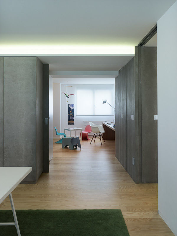 Piso Viroc, Castroferro Arquitectos Castroferro Arquitectos モダンデザインの 子供部屋