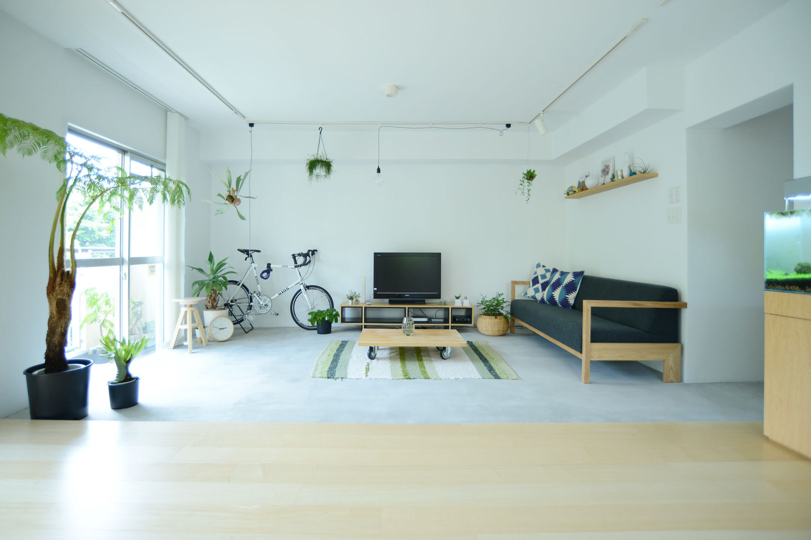 荏田・ROOM・M（EDA・ROOM・M）, 吉田裕一建築設計事務所 吉田裕一建築設計事務所 Living room