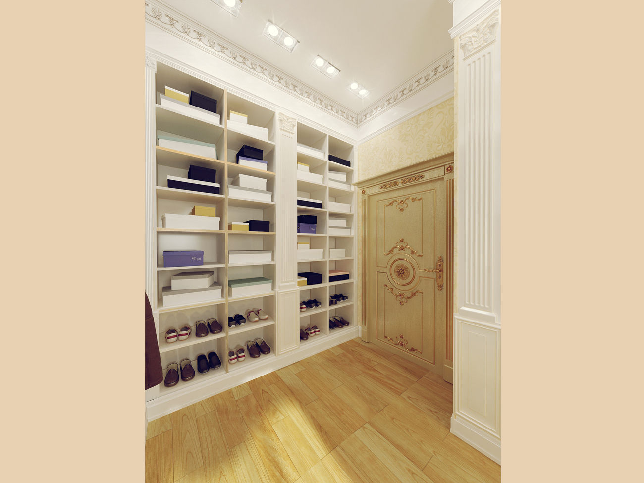 Особняк город Тобольск., Tutto design Tutto design Classic style dressing room