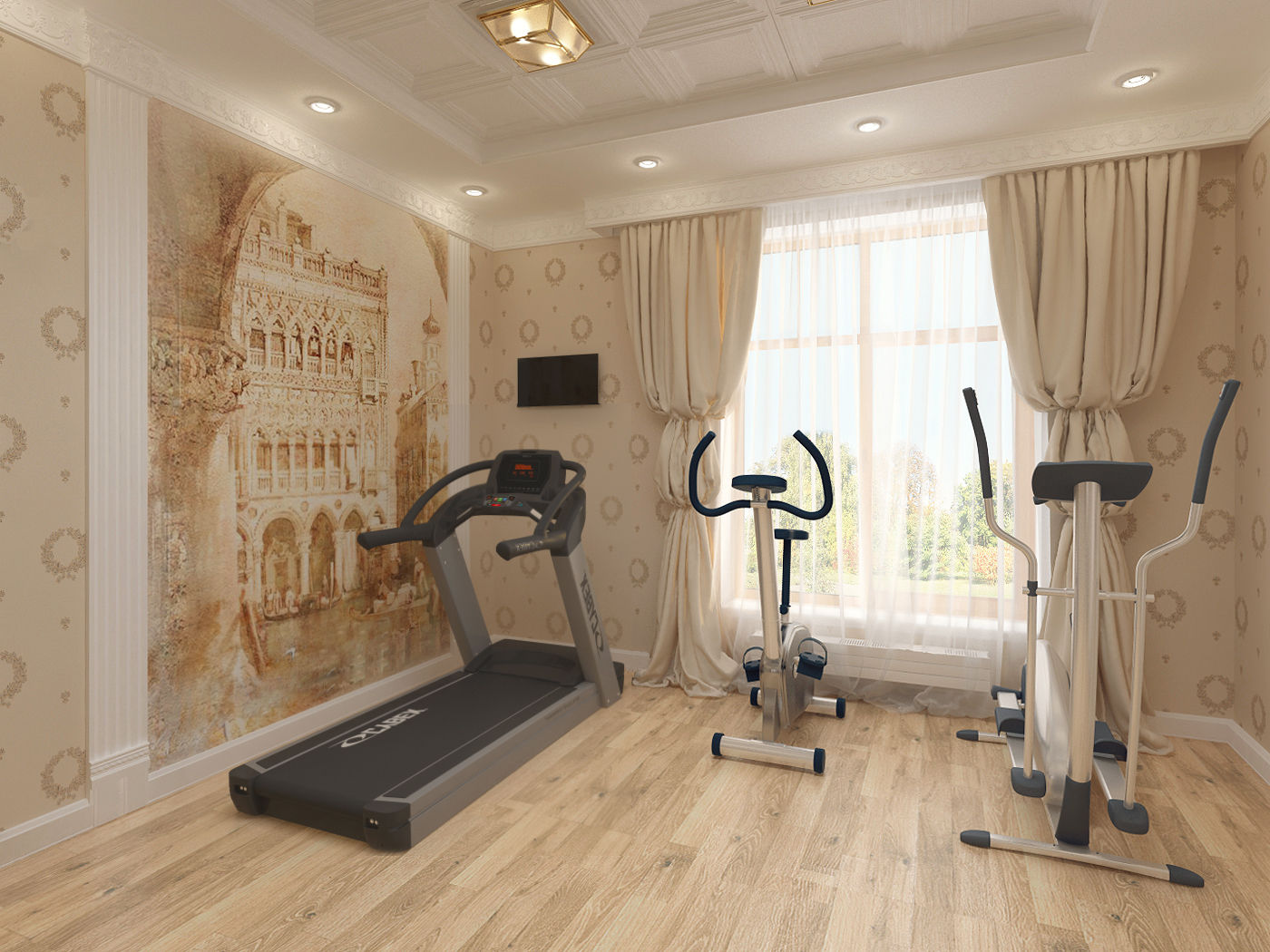 Особняк город Тобольск., Tutto design Tutto design Gym