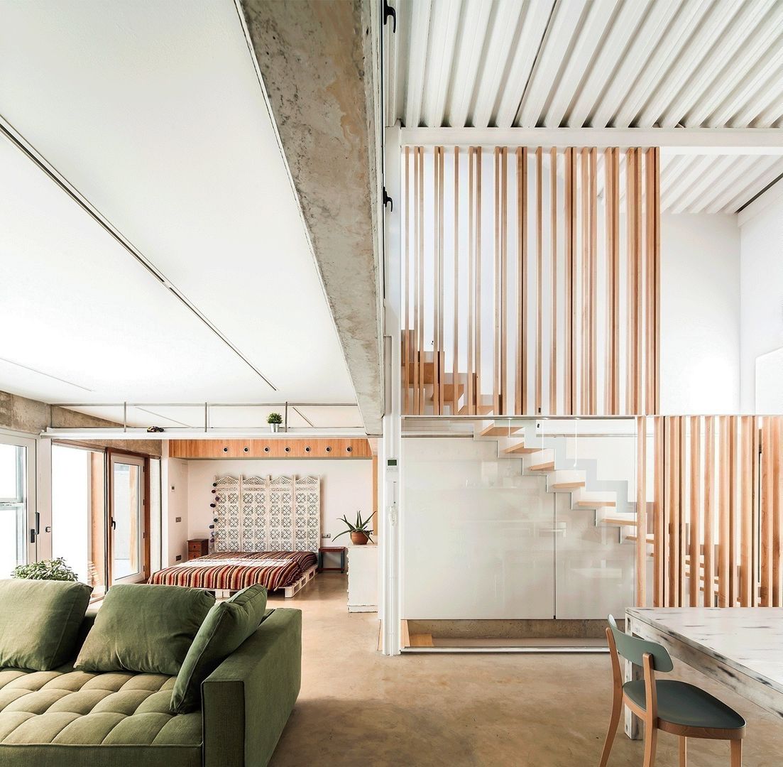 Casa Migdia, Sau Taller d'Arquitectura Sau Taller d'Arquitectura Living room