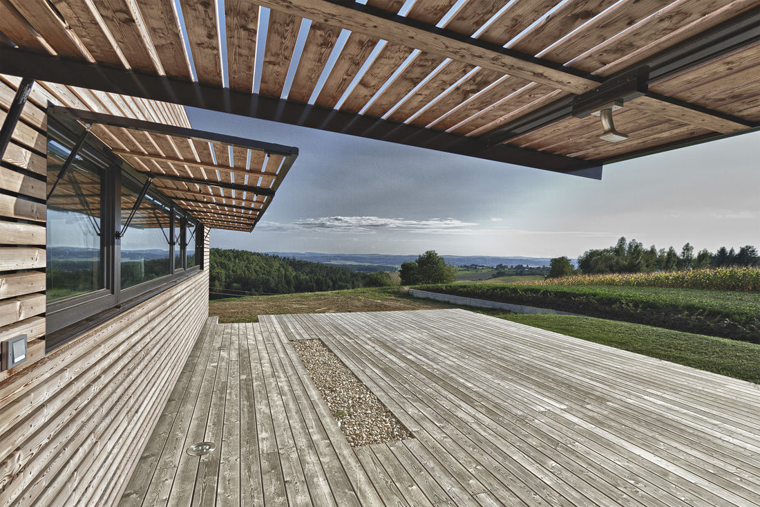 Sommerhaus Südburgenland, 24gramm Architektur 24gramm Architektur Дома в стиле модерн