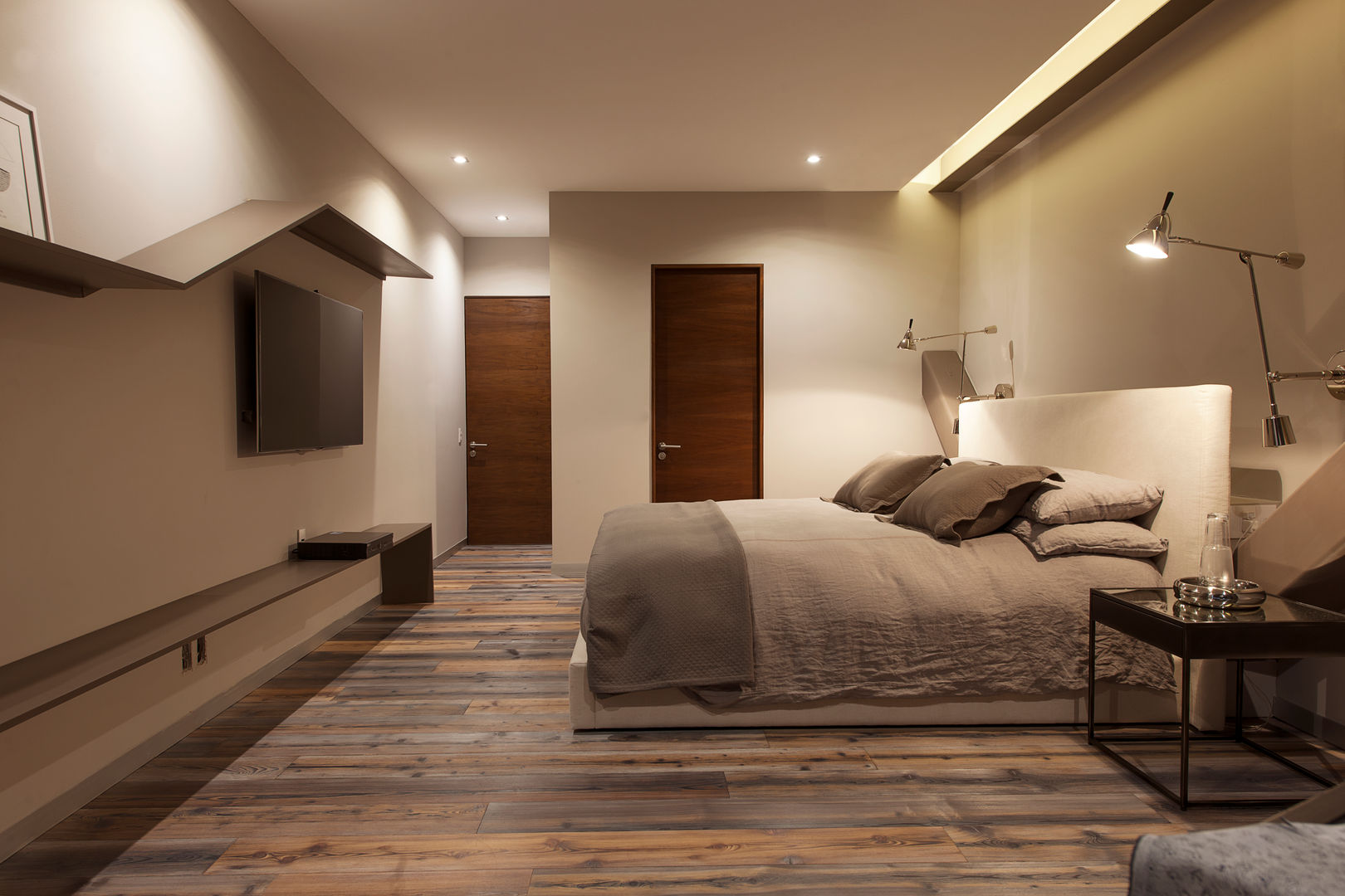 Departamento CM, kababie arquitectos kababie arquitectos Modern style bedroom