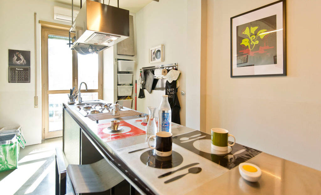 Bed and Breakfast | Home gallery, Roma, Spaghetticreative Spaghetticreative Cozinhas industriais Bancadas