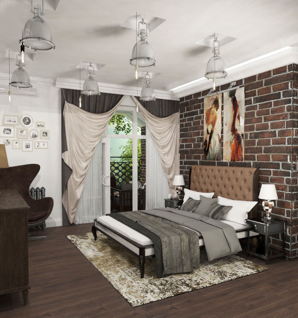 homify Dormitorios de estilo industrial